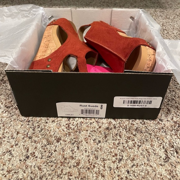 Corkys Carly wedges size 8 - Picture 2 of 6